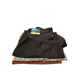 Lot of 3 Old Navy high rise jogger Sz.M NWT black brown and multi